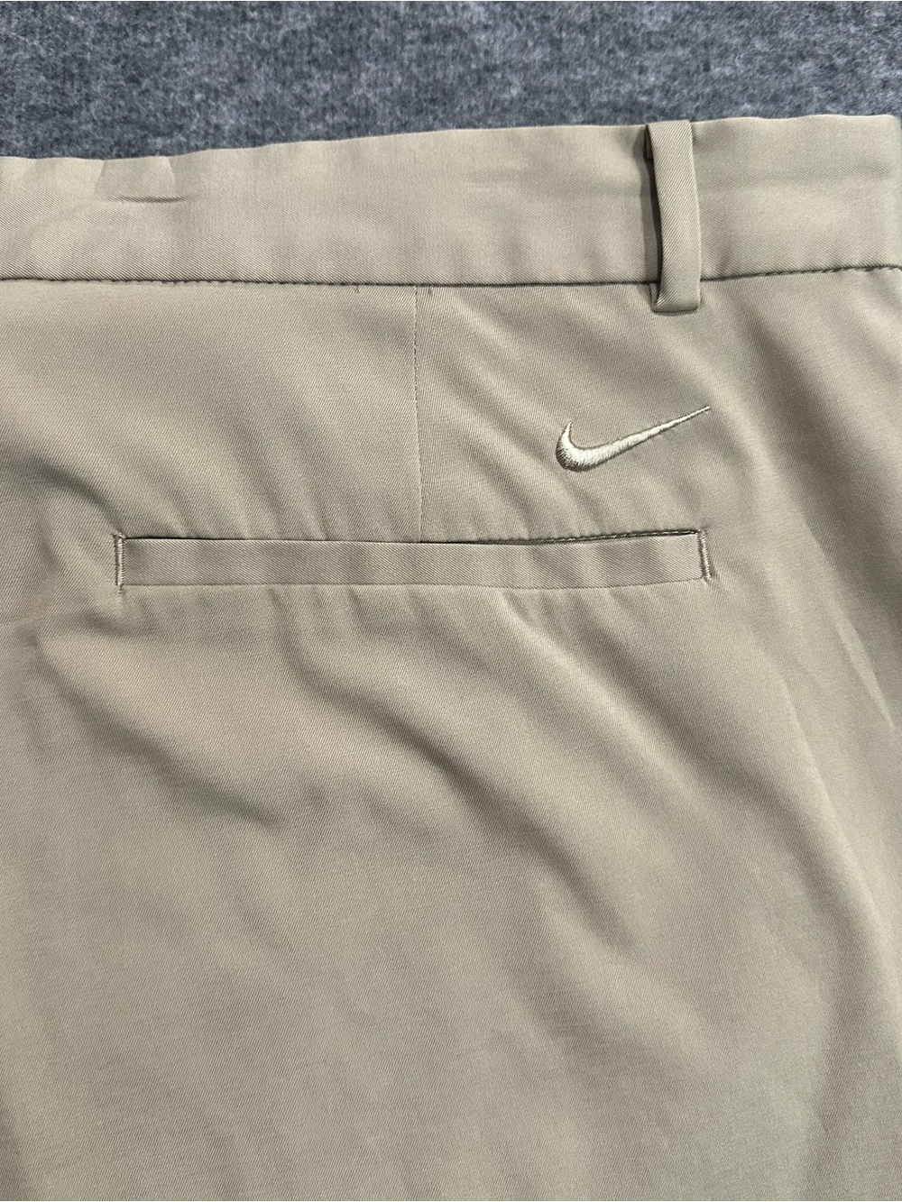 Nike Golf Dri-FIT Cargo Golf Shorts Khaki Beige Performance Men's Size 40 - Picture 5 of 6